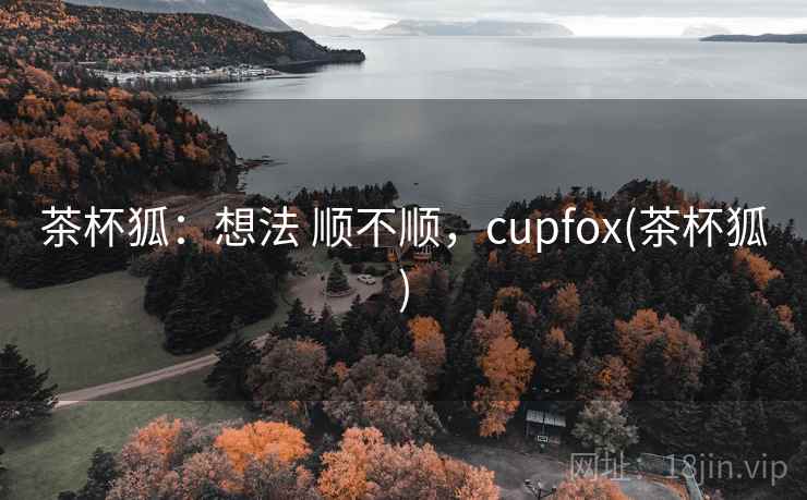 茶杯狐：想法 顺不顺，cupfox(茶杯狐)
