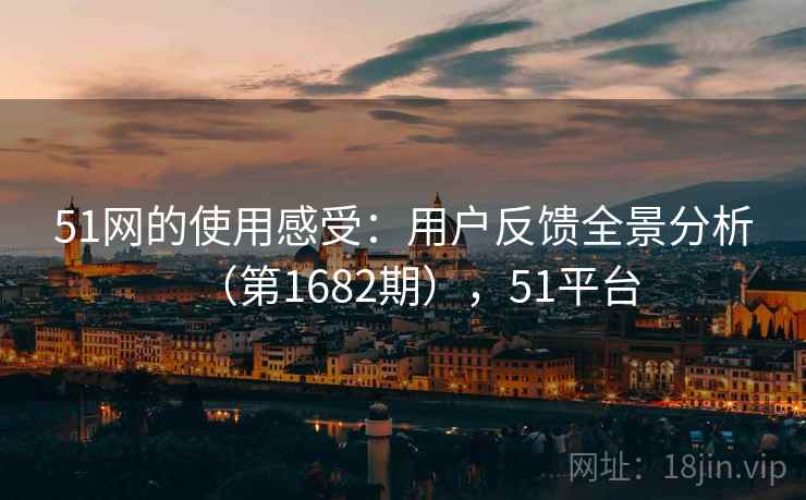 51网的使用感受：用户反馈全景分析（第1682期），51平台